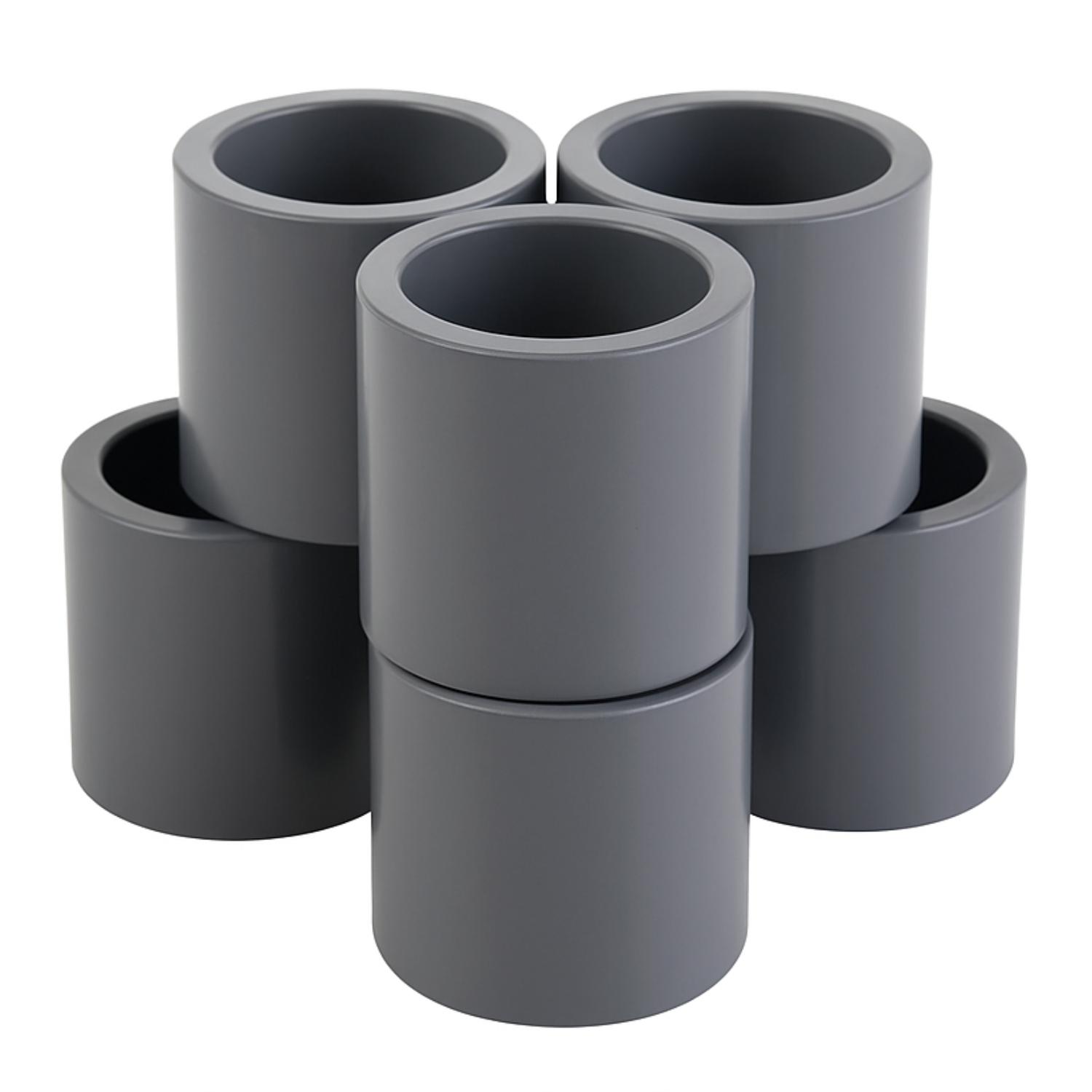PACK 5 UNIDADES COPLA PPR GRIS 25 MM - 3