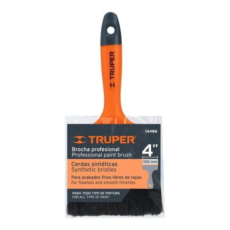 BROCHA PROFESIONAL USO GENERAL TRUPER 4 (101,6MM) - 2