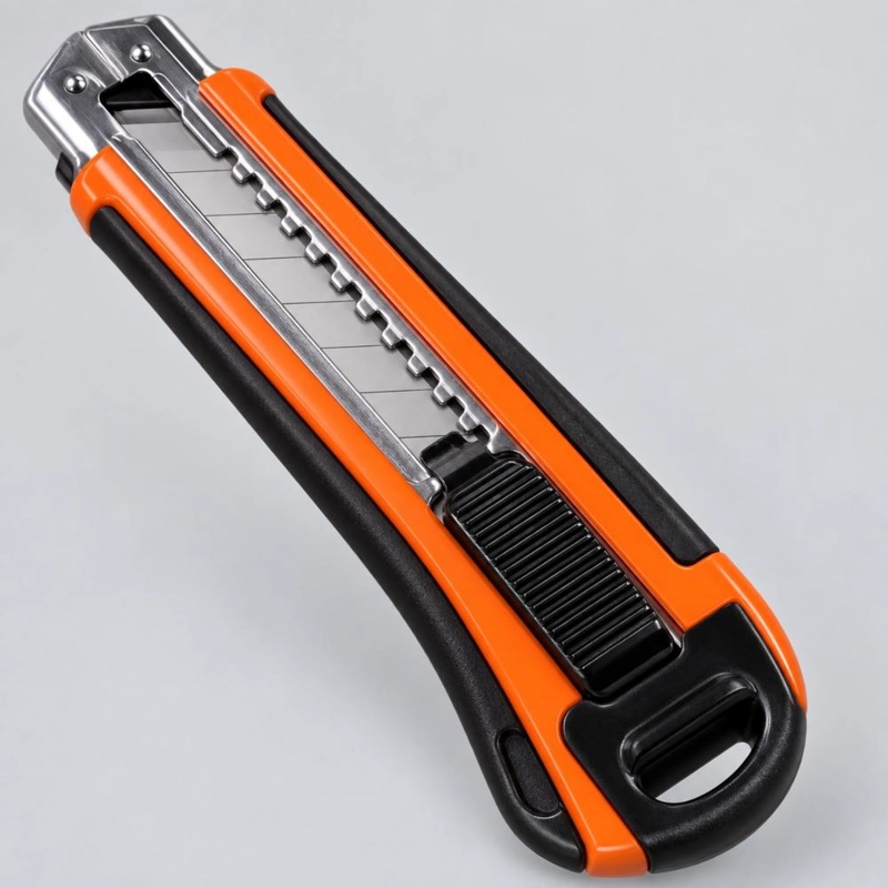 Navaja Retráctil Truper 18 mm Incluye 3 Cuchillas CUT-6X - 6