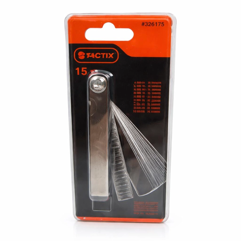 FEELER TACTIX 2024 (GALGA) 15 HOJAS MILIMÉTRICO #386115 - 5