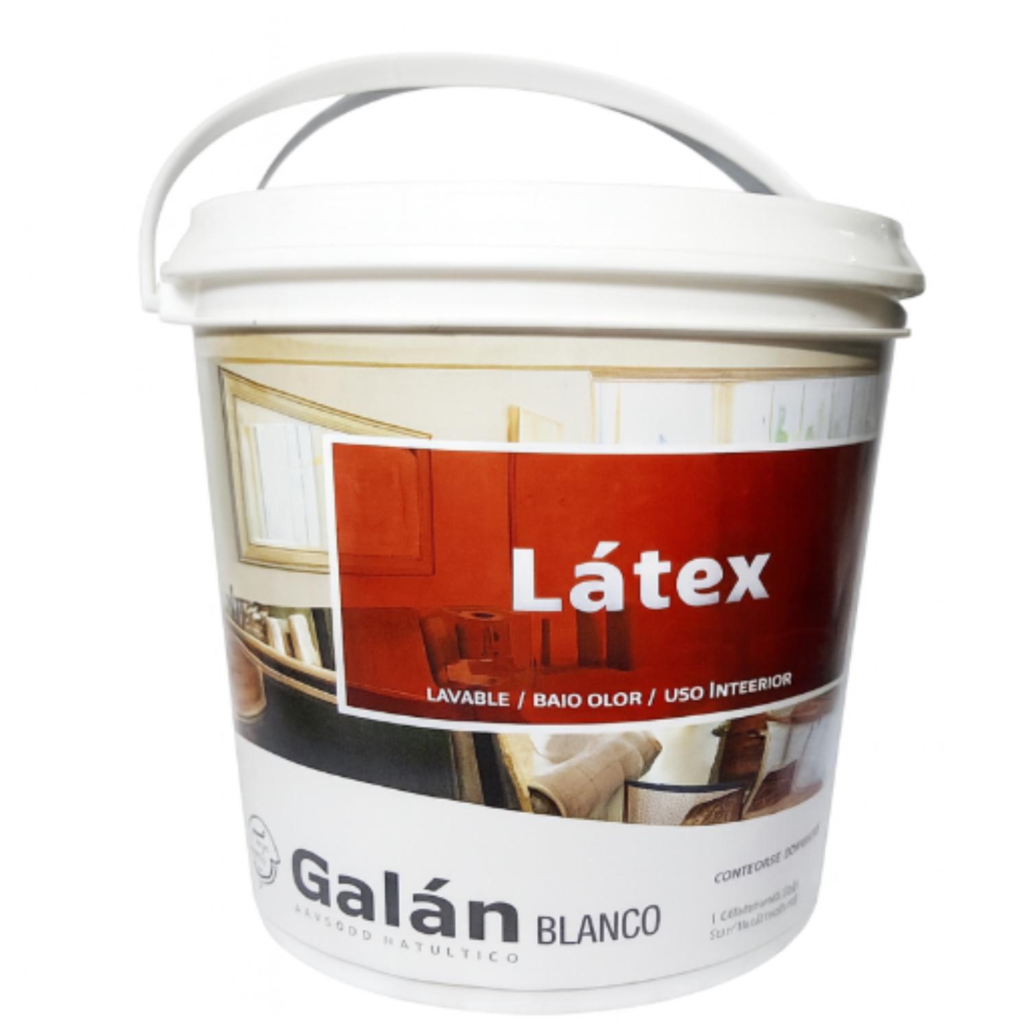 PINTURA CTG09 GALON LATEX BLANCO MATE GALAN - 1