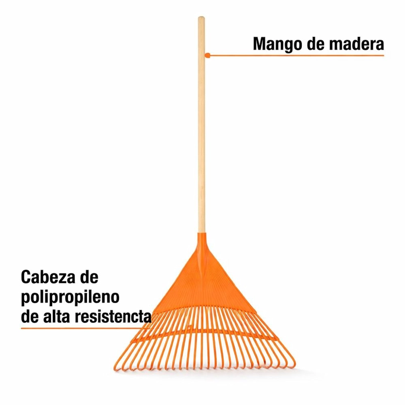 RASTRILLO CTTRU249 BARREHOJAS C/MANGO 22 DIENTES TRUPER PROFESIONAL - 4