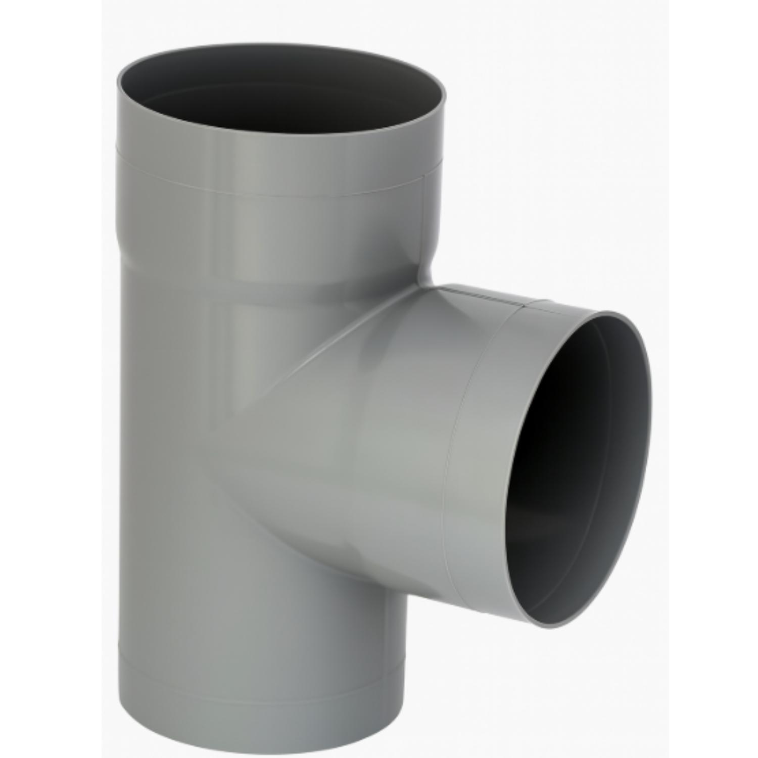 TEE PVC SANITARIO GRIS 40 X 40MM PVC PETROFLEX - 1