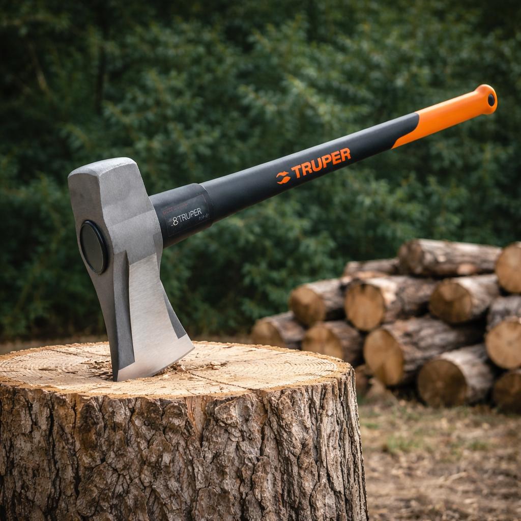HACHA TRUPER CTTRU117 PARTIR MADERA 8 LBS TJR-8FX - 2