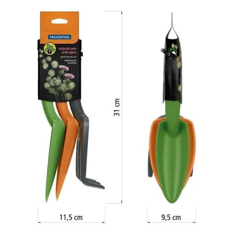 SET HERRAMIENTAS TRAMONTINA JARDINERIA CTTRA03 3 PIEZAS - 2