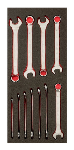 JUEGO DE LLAVES BAHCO CTBA57 COMBINADAS FIT&GO 11 PIEZAS 8 A 19 MM - 1