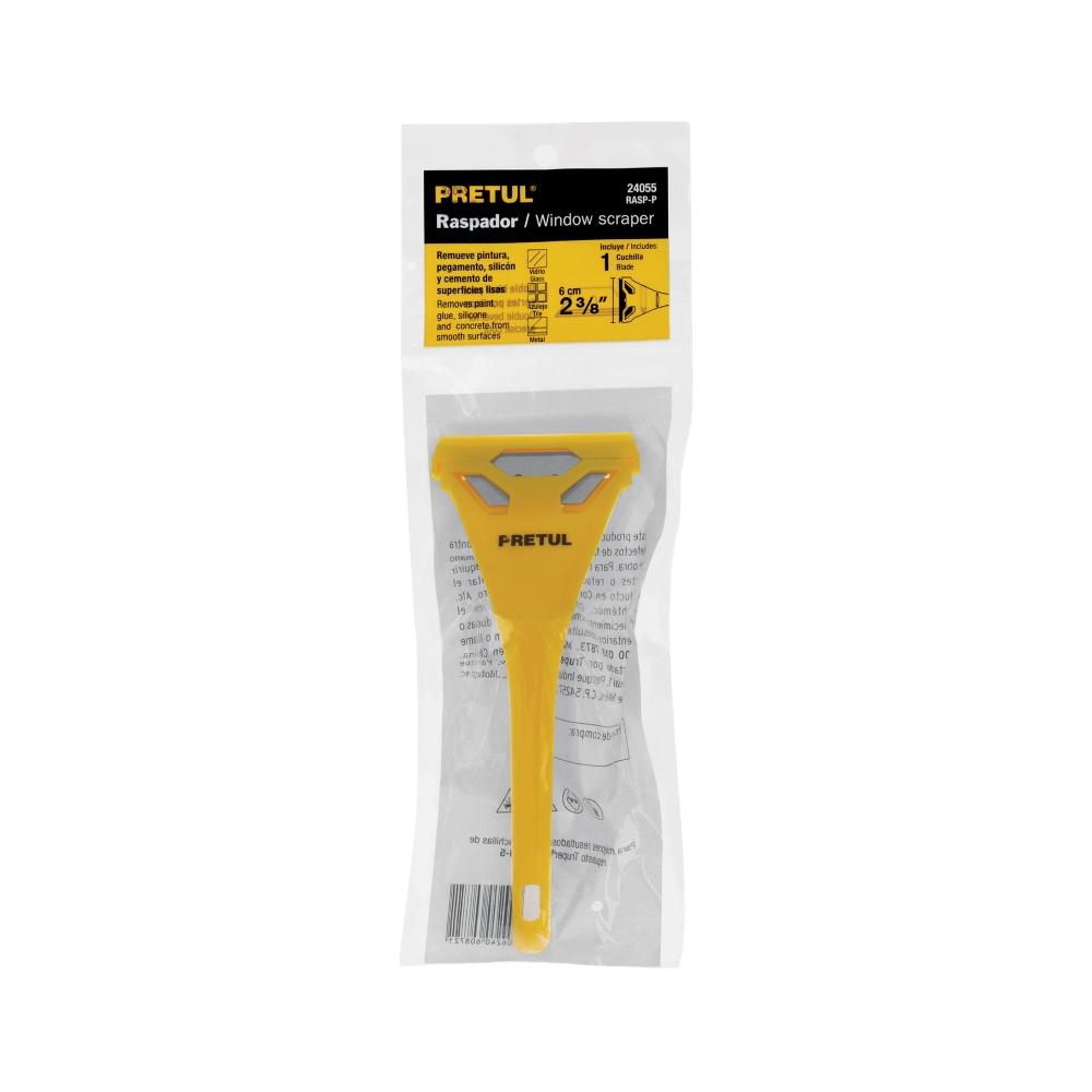 RASPADOR CON NAVAJA (VIDRIO, CERAMICA,PARED,ETC) PRETUL - 6