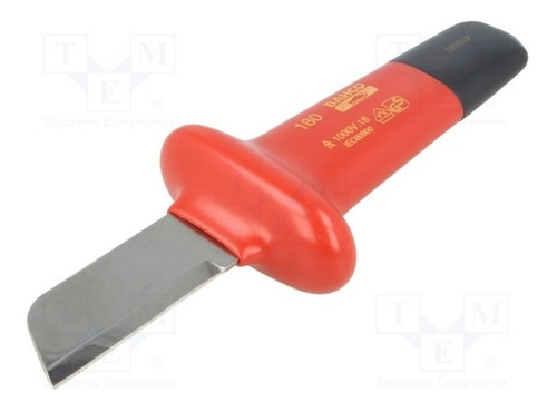 CUCHILLO BAHCO CTBA13 ELECTRICISTA RECTO AISLADO 1.000V 2820VP - 2