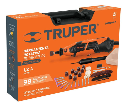 DREMEL TRUPER CTTRU72 HERRAMIENTA ROTATIVA CON ACCESORIOS 2 CM 150 W - 5