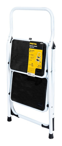 ESCALERA PRETUL CTPR17 TUBULAR PLEGABLE 2 PELDAÑOS ESTU-2P - 2