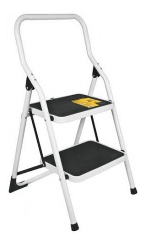 ESCALERA PRETUL CTPR16 TUBULAR PLEGABLE 2 PELDAÑOS C/BARANDA ACERO - 4