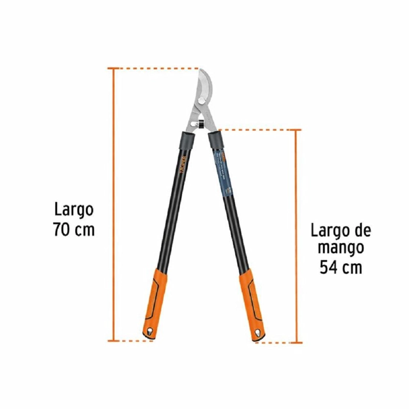 TIJERA CORTA RAMAS 28 , MANGOS TUBULARES TRUPER - 5