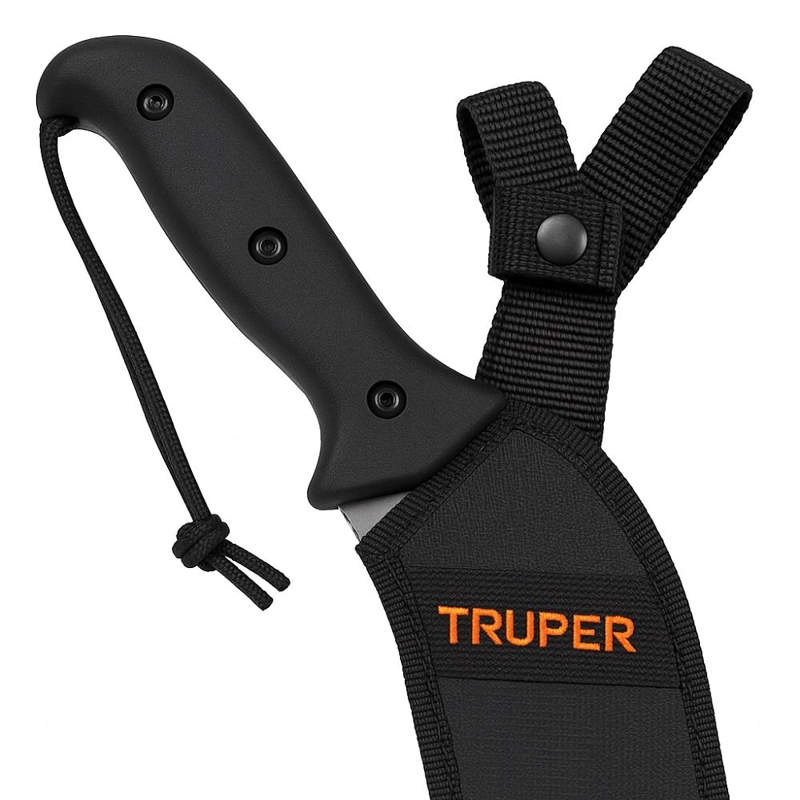 MACHETE TRUPER CTTRU193 DOBLE FILO 18 CACHA BIMATERIAL FUNDA - 4