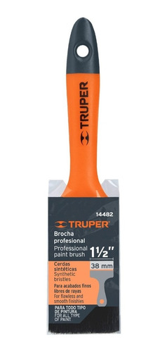 BROCHA PROFESIONAL USO GENERAL TRUPER 1 1/2 38.1MM - 2