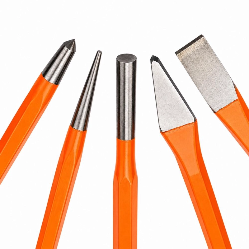 SET HERRAMIENTAS KENDO CINCELES CTK16 5 PIEZAS PUNTOS 26542 - 4