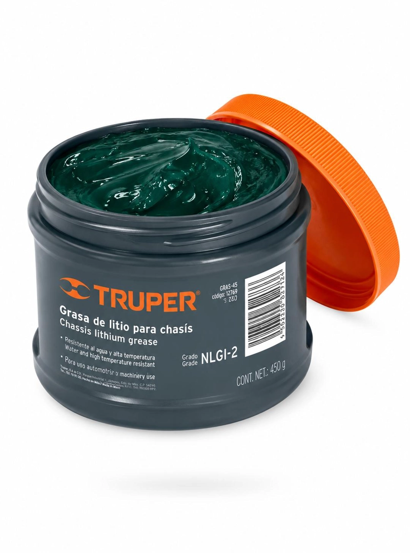 GRASA TRUPER CTTRU111 LUBRICANTE MULTIUSOS 450 GR GRAS-45 - 1
