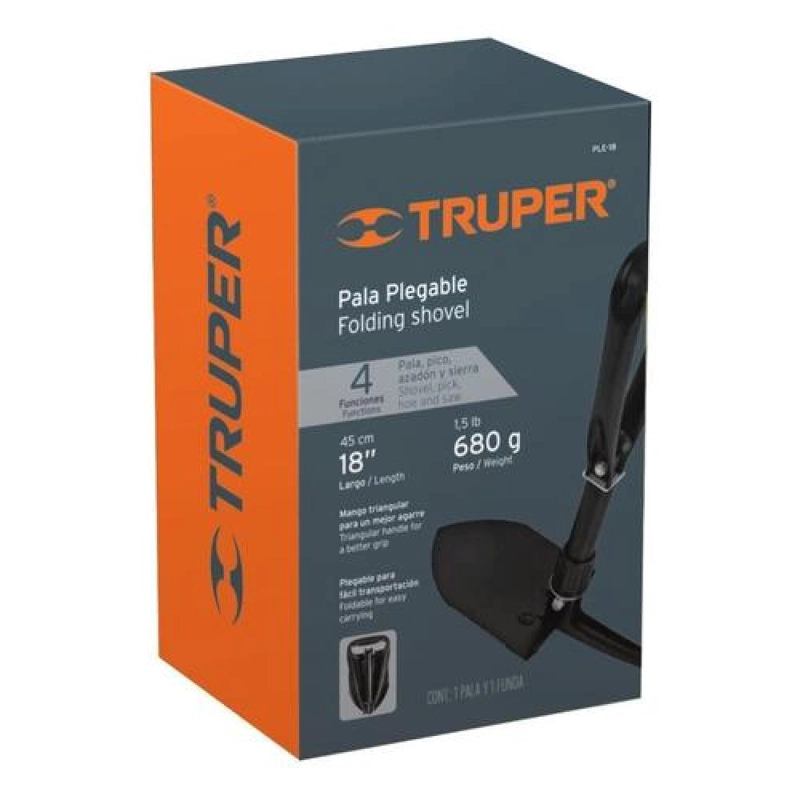 PALA PLEGABLE TRUPER PLE-18 45CM TRUPER - 4