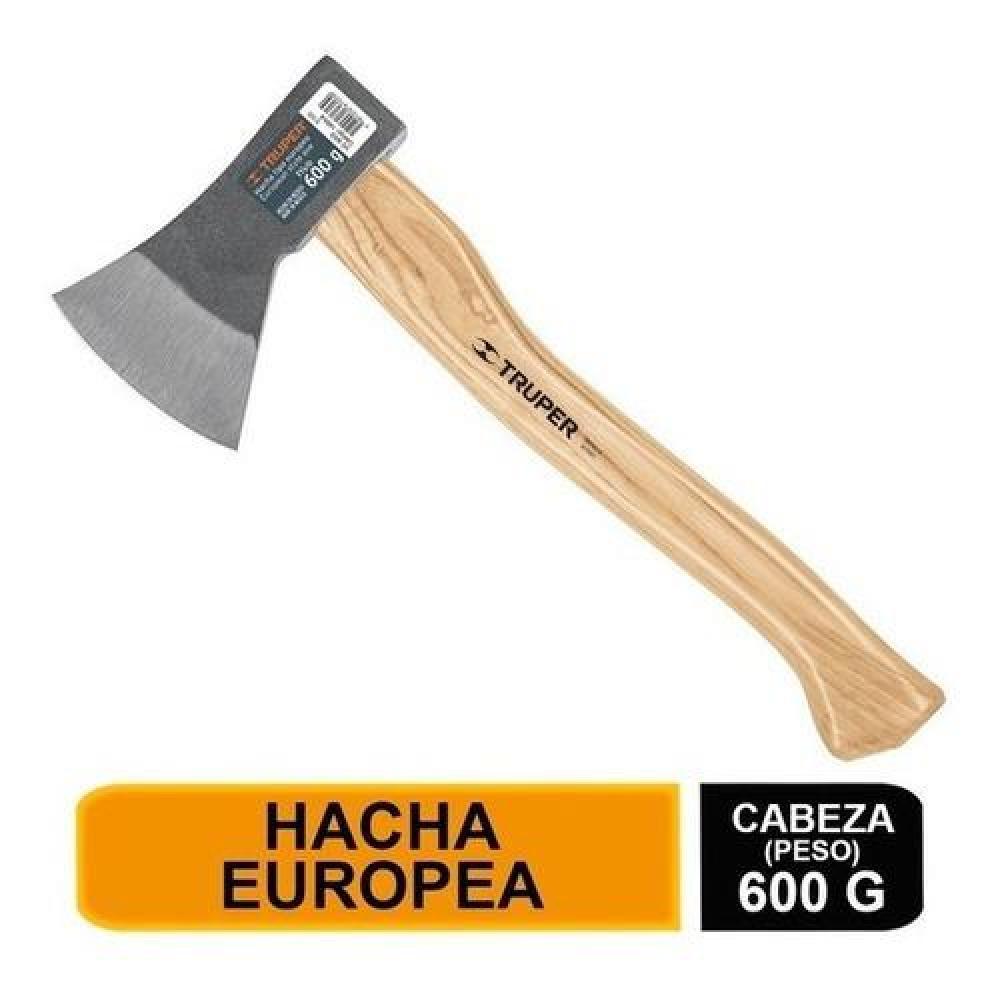 HACHA CAZADOR TIPO EUROPEO 1.1/3 LBS. 600GR TRUPER - 2