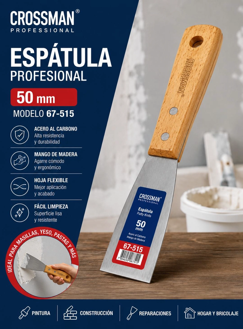 ESPATULA CROSSMAN 50MM 67-515 - 4