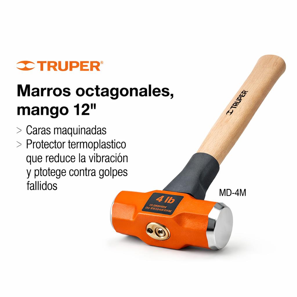 COMBO TRUPER 4 LBS. MD-4M MANGO HIKORY AMERICANO - 4