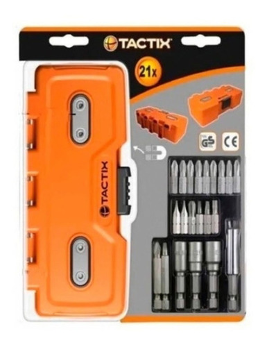 PUNTA Y ADAPTADOR CTTAC05 TACTIX JGO.21 PZAS C/CAJA MAGNETICA 418321 - 1