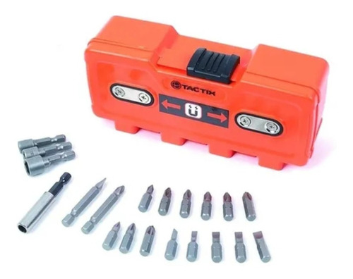 PUNTA Y ADAPTADOR CTTAC05 TACTIX JGO.21 PZAS C/CAJA MAGNETICA 418321 - 2