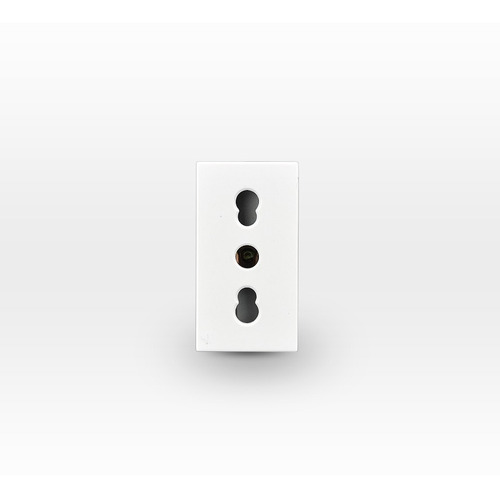 MÓDULO LEXO CTLE29 BLANCO TOMA DE CORRIENTE 2P+T 10A Y 16A 250V, - 2