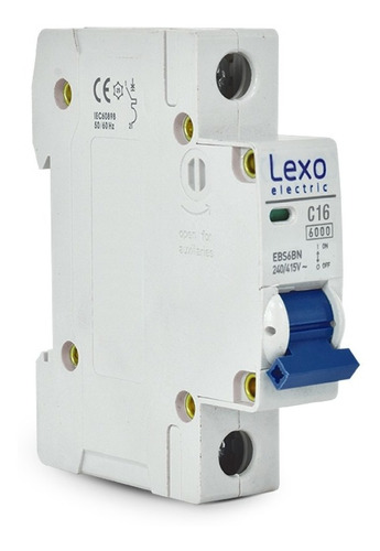 MEDIDOR ELÉCTRICO LEXO CTLE06 AUTOMÁTICO 1X25A C 10KA CERTIFICADO SEC GARANTIA 1 AÑO - 2