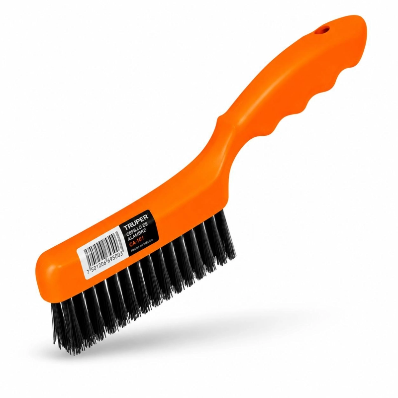 CEPILLO ESCOBILLA ALAMBRE DE ACERO AL CARBONO 64P TRUPER - 2