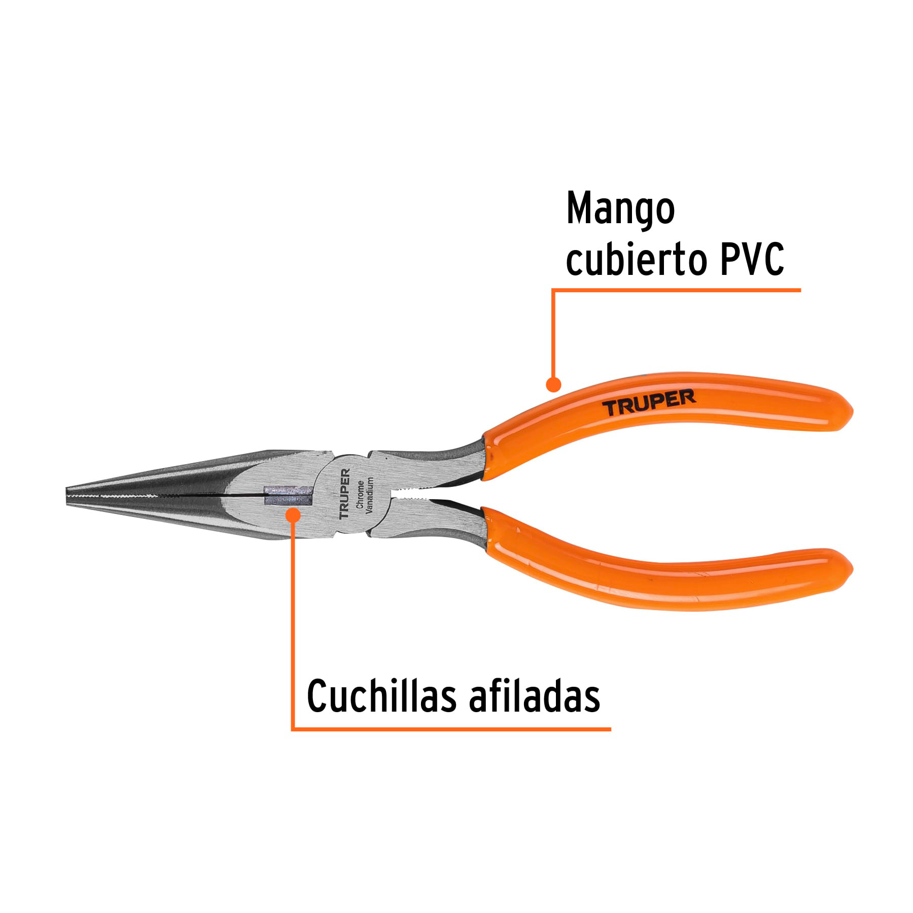ALICATE TRUPER CTTRU08 PUNTA CORTE 7 - 6