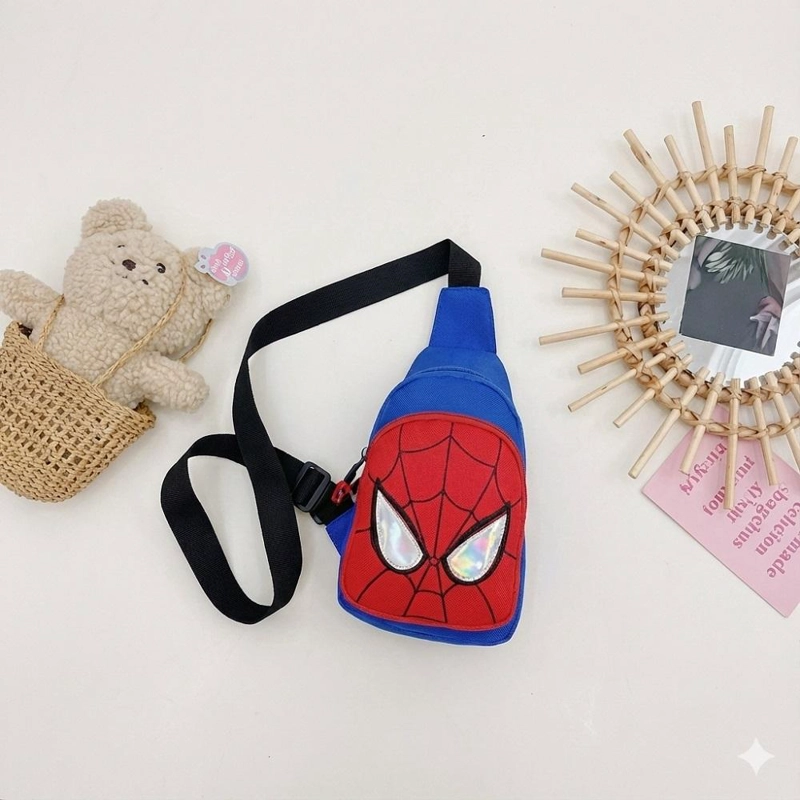 BOLSO MOCHILA SPIDERMAN NIÑOS CRUZADO - 2