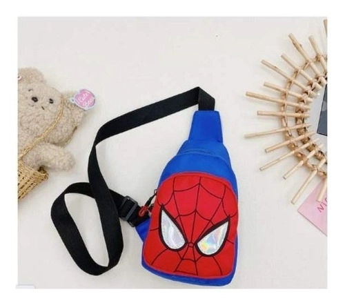 BOLSO MOCHILA SPIDERMAN NIÑOS CRUZADO - 5