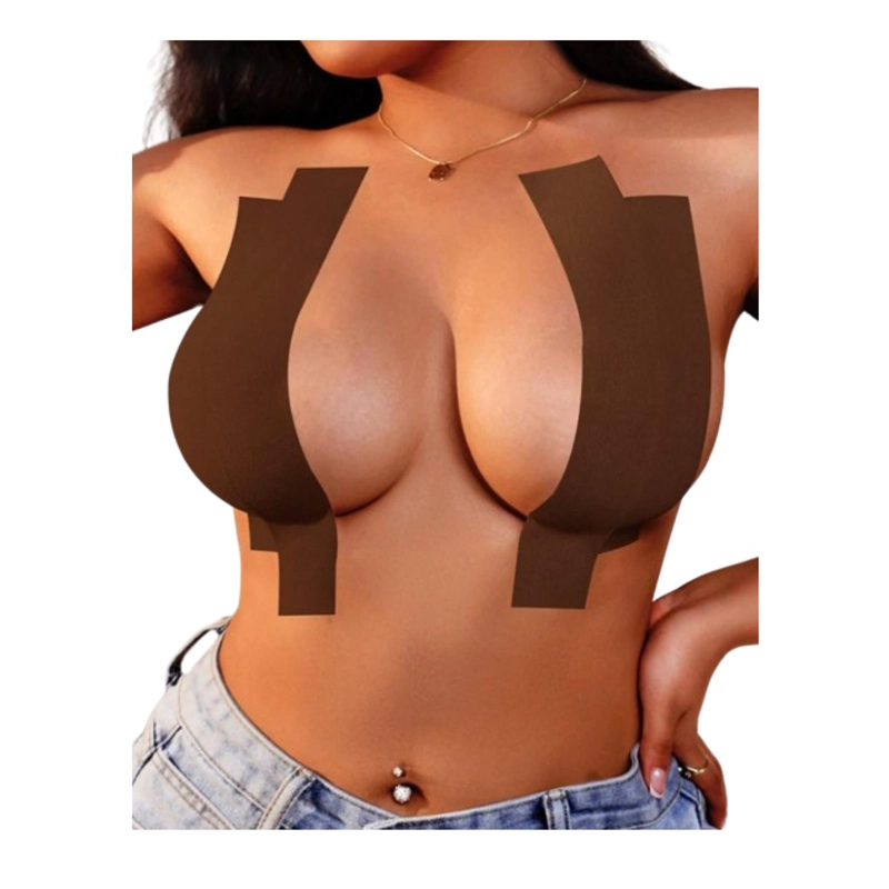 CINTA LEVANTA PECHO GAC12 5CMX5MT + 20 CUBRE PEZONES BOOB TAPE - 5