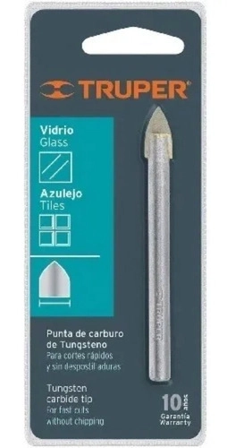 BROCA PARA VIDRIOS Y AZULEJOS 5/16 TRUPER - 2