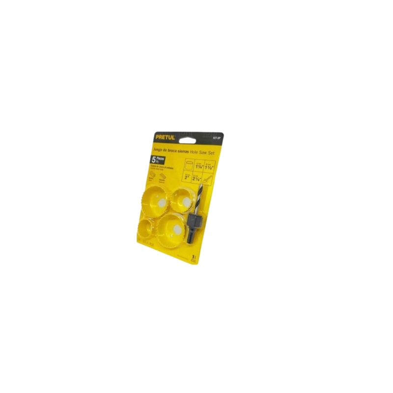 SIERRA COPA CTPR20 5 PIEZAS PARA INSTALAR CERRADURAS PRETUL KIT-5P - 2