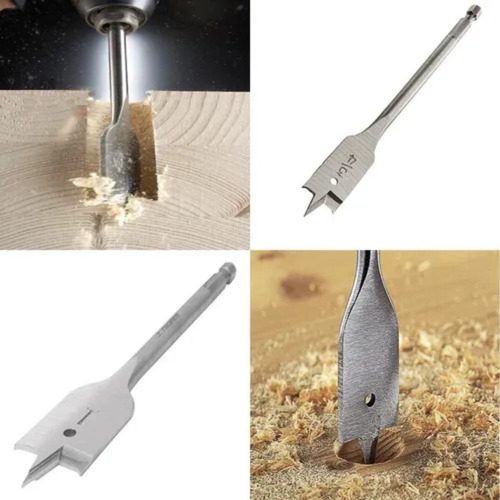 JUEGO DE BROCAS PLANAS PARA MADERA, 6 PIEZAS, TRUPER J-BPT-6 - 3