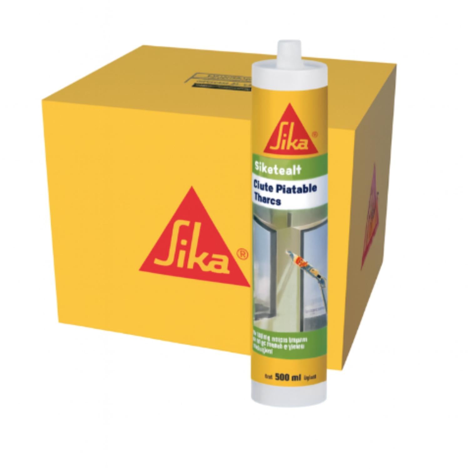 SILICONA SELLADOR ACRILICO PINTABLE BLANCO SIKA 300ML - 2