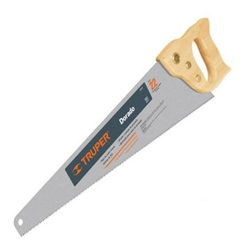 SERRUCHO CTTRU322 CARPINTERO 22 MANGO MADERA TRUPER PROFESIONAL - 1