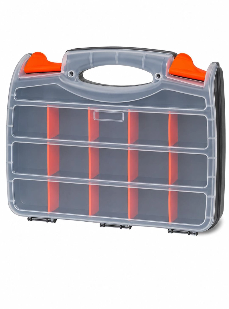 CAJA HERRAMIENTAS KENDO CTK03 ORGANIZADORA PLÁSTICO 15 COMPARTIMIENTOS 90224 2 X 2 CM - 5