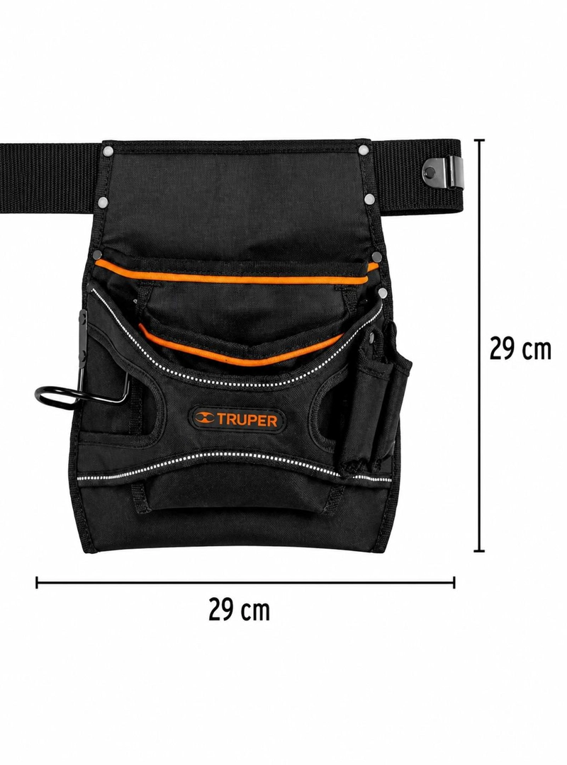 COLETO TRUPER CTTRU94 PORTAHERRAMIENTAS 13 COMPARTIMENTOS PONY-13 5 X 5 CM - 7