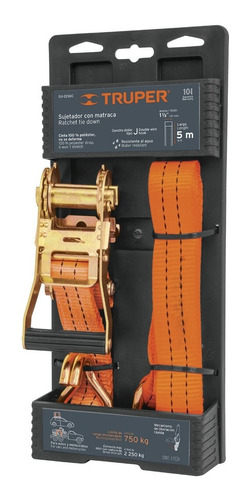 ESLINGA TRUPER CON CARRACA 5 MT X 1.1/2 2.250 KG 2024 - 1