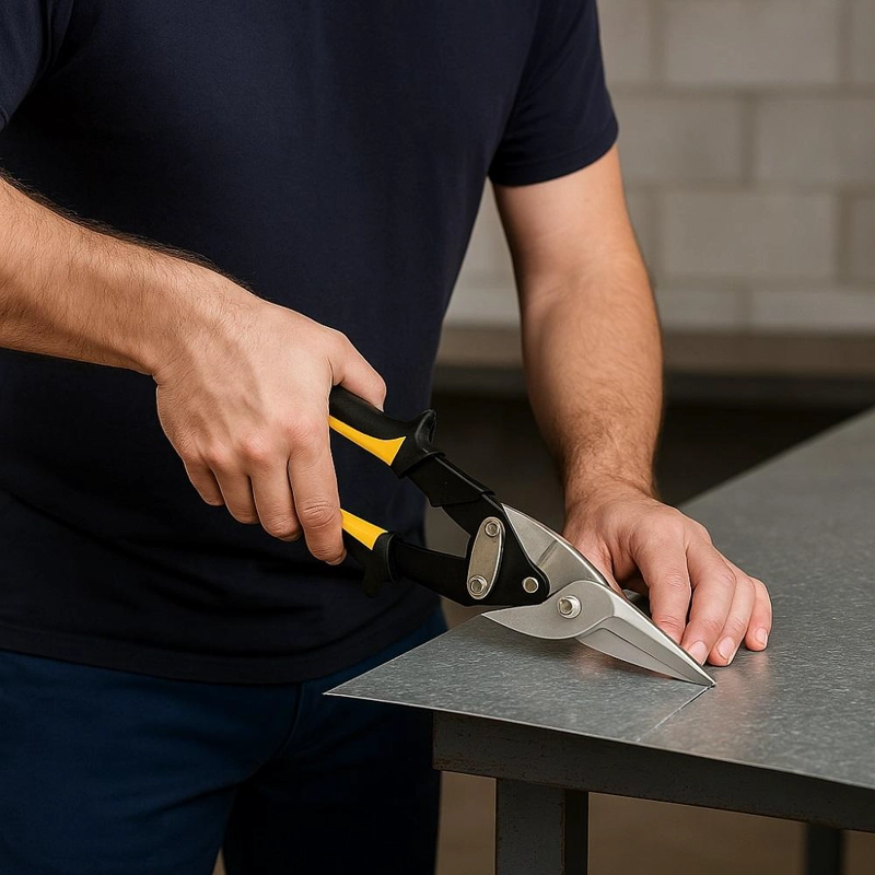 TIJERA DE AVIACION CORTA LATA CORTE RECTO TRUPER PROFESIONAL - 2