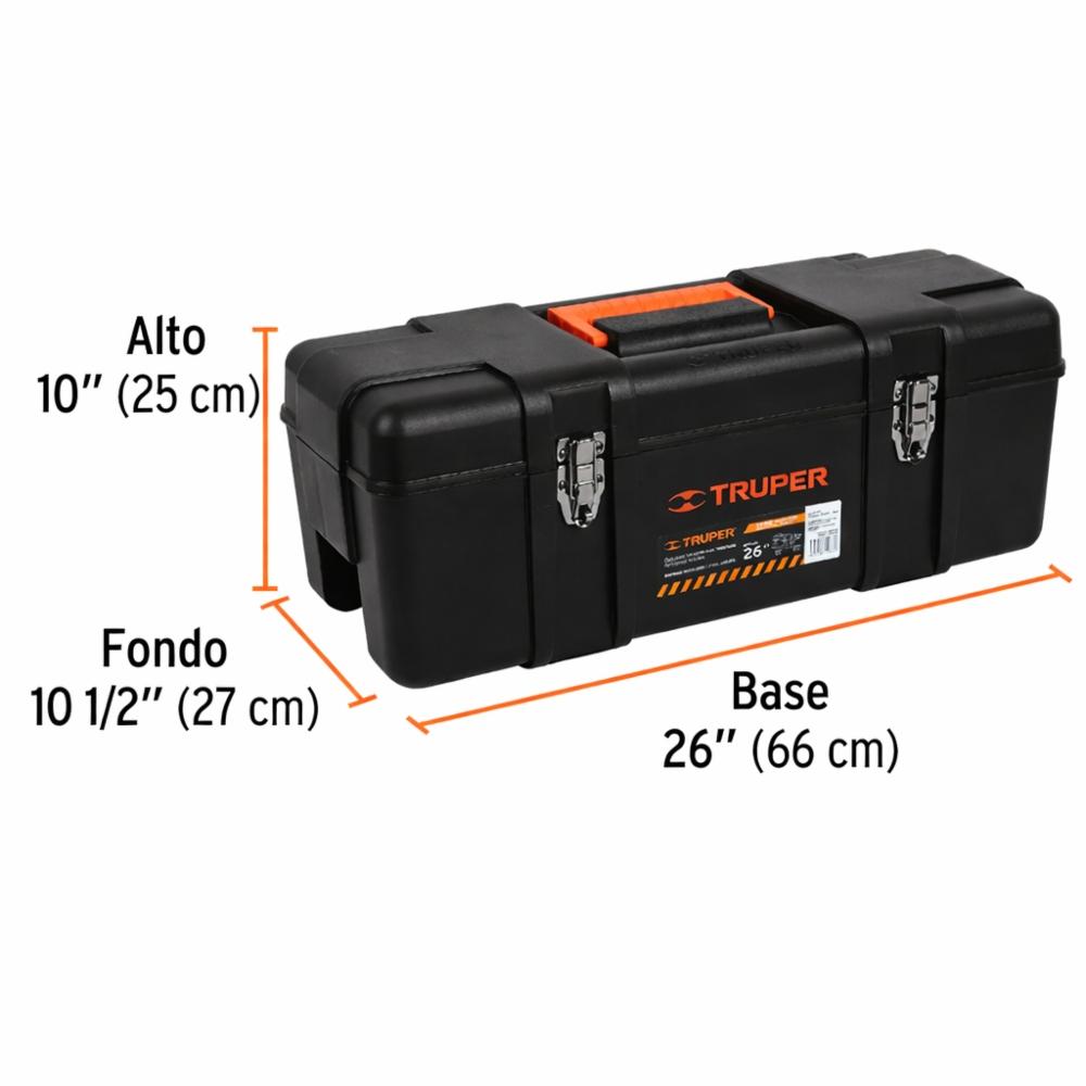 CAJA HERRAMIENTAS TRUPER CTTRU35 INDUSTRIAL 26 2 X 2 CM - 2