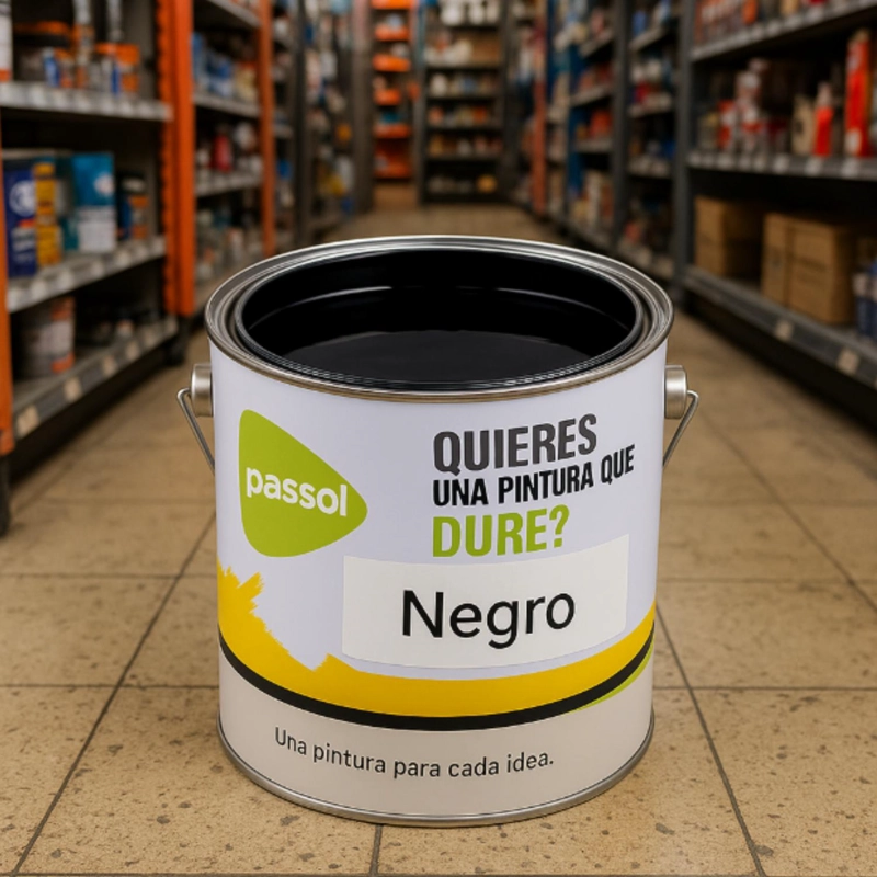 ANTICORROSIVO ALQUIDICO NEGRO 1 GALON PASSOL (REJAS,FIERRO - 3
