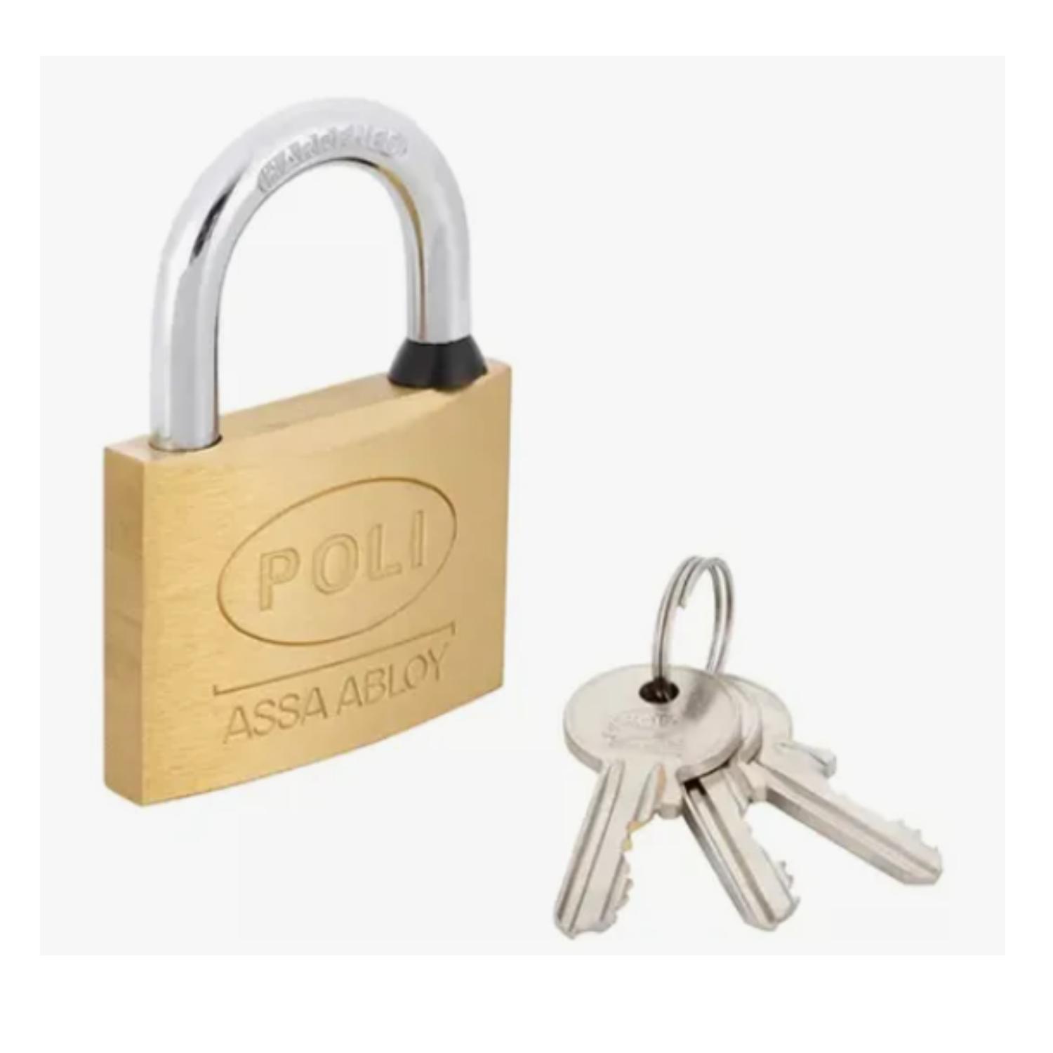 CANDADO ALTA SEGURIDAD POLI BRONCE LINEA S50MM INT/EXT GARANTIA 5AÑOS - 3