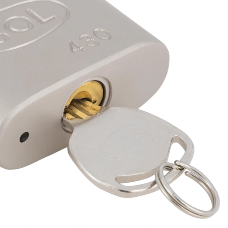 CANDADO ALTA SEGURIDAD POLI EXTERIOR CON HOMBROS 50MM LINEAX - 3