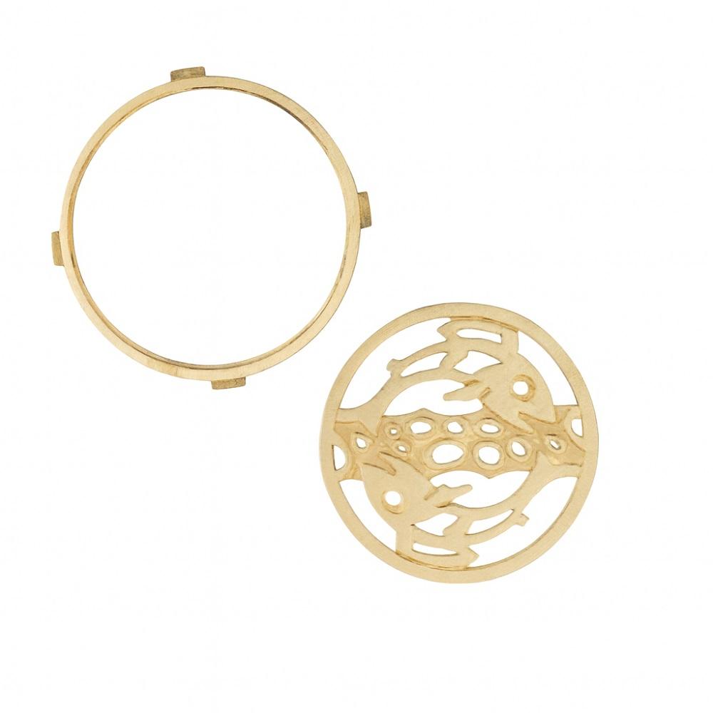 REJILLA POLI 109223 PILETA REDONDA 110 MM BRONCE ACERO INOXIDABLE - 3