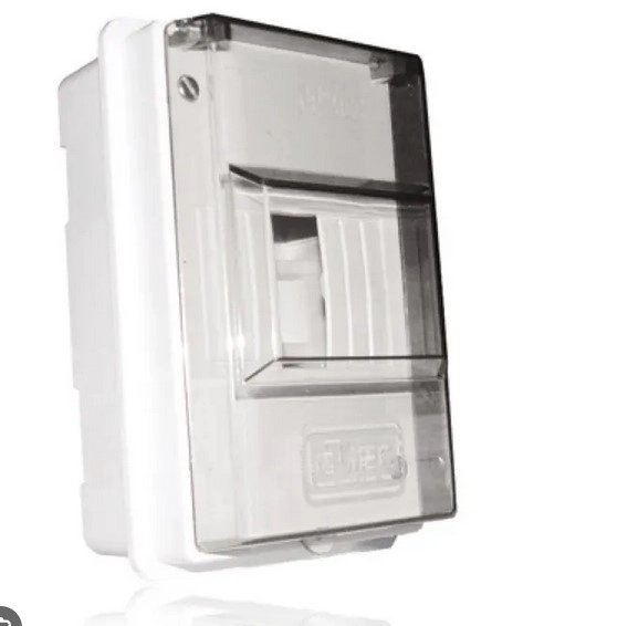 TABLERO ELECTRICO EMBUTIR 4 PUESTOS CON RIEL 4DIN PVC AUTOEXTINGUIBLE - 2