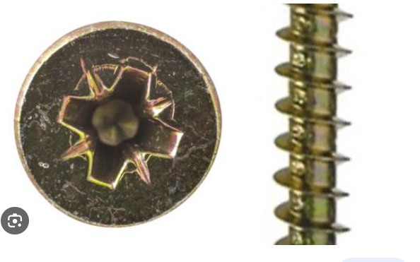 TORNILLO MADERA AGLOMERADA #10[5.0]X75 ZINCADO MAMUT 20UN - 5