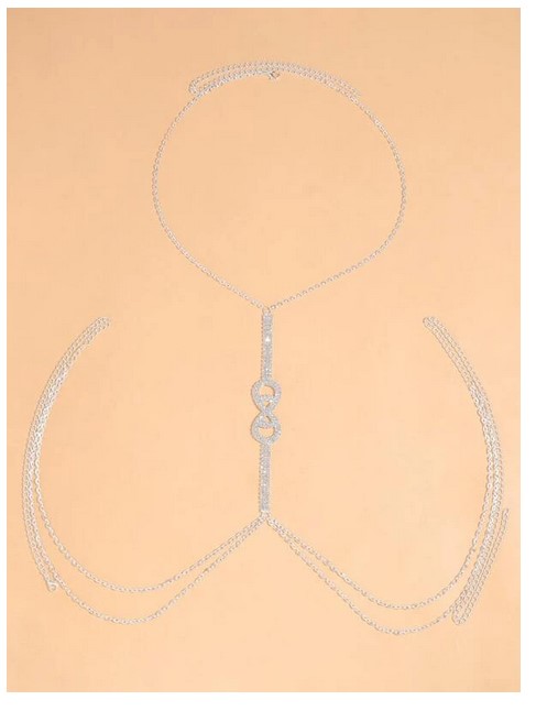 CADENA/COLLAR 2024 PARA EL CUERPO PECHO DIJE & SEXY DIVA FIESTA - 3